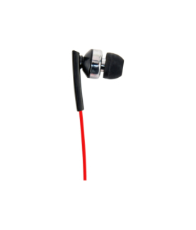 Gembird | Porto earphones with microphone and volume control with flat cable | Built-in microphone | 3.5 mm | Red/Black