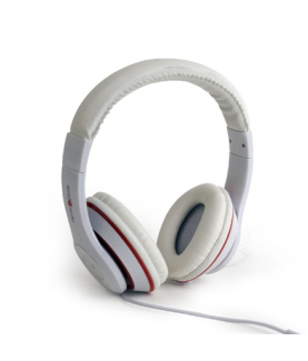 Gembird | MHS-LAX-W Stereo headset "Los Angeles" | Wired | On-Ear | Microphone | White