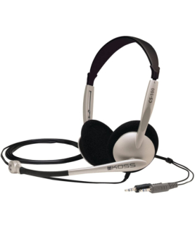 Koss | Headphones | CS100 | Wired | On-Ear | Microphone | Black/Gold