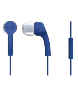 Koss | Headphones | KEB9iB | 3.5mm (1/8 inch) | In-ear | Microphone | Blue