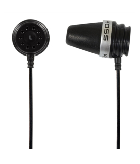 Koss | Headphones | Sparkplug | Wired | In-ear | Noise canceling | Black