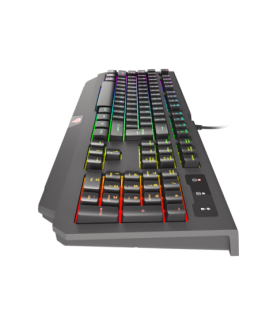 GENESIS COMBO set 4in1 cobalt 330 rgb keyboard + mouse +headphones + mousepad, us layout | Genesis | Wired | On-Ear | COMBO set