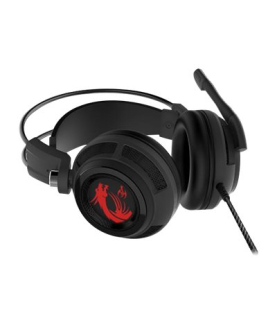 MSI DS502 Gaming Headset, Wired, Black/Red | MSI | DS502 | Wired | Gaming Headset | N/A