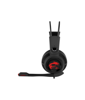 MSI DS502 Gaming Headset, Wired, Black/Red | MSI | DS502 | Wired | Gaming Headset | N/A