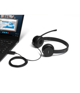 Lenovo | 100 USB Stereo Headset | Yes | Over-ear USB Type-A