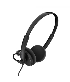 Energy Sistem Headset Office 2+ Black, USB and 3.5 mm plug, volume control, retractable boom mic. | Energy Sistem | Wired Earph