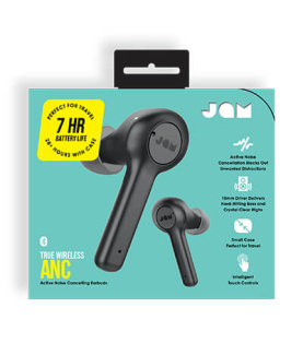 Jam | Earbuds | TWS ANC | In-Ear Bluetooth | Black | ANC