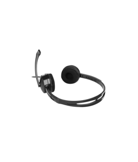 Natec | Headset | Canary Go | Wired | On-Ear | Microphone | Noise canceling | Black