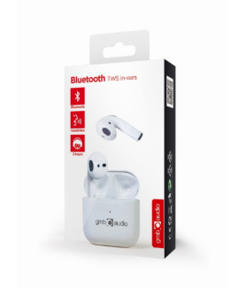 Gembird | TWS Earbuds Valletta | TWS-MLA-GW | In-Ear Bluetooth | White