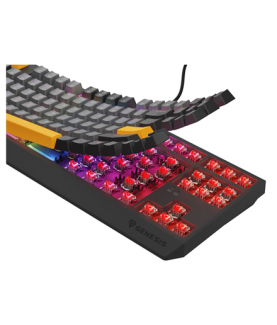 Genesis THOR 230 | Mechanical Gaming Keyboard | Wired | US | Anchor Gray Negative | USB Type-A | Outemu Red