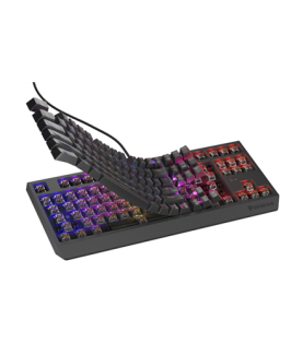 Genesis THOR 230 | Mechanical Gaming Keyboard | Wired | US | Black | USB Type-A | Outemu Brown