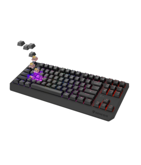 Genesis THOR 230 | Mechanical Gaming Keyboard | Wireless | US | Black | 2.4 GHz, Bluetooth, USB | Outemu Panda