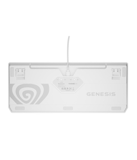 Genesis THOR 230 | Mechanical Gaming Keyboard | Wireless | US | White | 2.4 GHz, Bluetooth, USB | Outemu Red