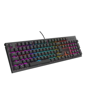 Genesis THOR 303 | Mechanical Gaming Keyboard | Wired | US | Black | USB Type-A | Outemu Peach Silent