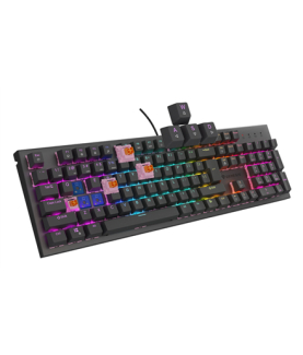 Genesis THOR 303 | Mechanical Gaming Keyboard | Wired | US | Black | USB Type-A | Outemu Peach Silent