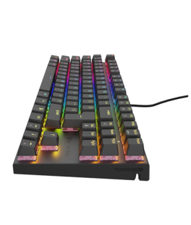 Genesis THOR 303 | Mechanical Gaming Keyboard | Wired | US | Black | USB Type-A | Outemu Peach Silent