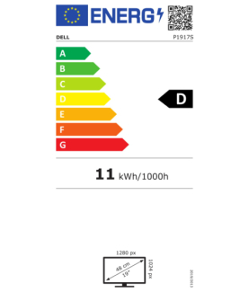 Dell | Professional | P1917S | 19 " | IPS | HD | 5:4 | 60 Hz | 6 ms | 1280 x 1024 | LED pixels | 250 cd/m | HDMI ports quantity