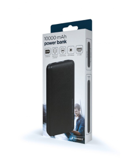 Gembird | Power Bank | PB10-02 | 10000 mAh | 2 x USB-AF | Black