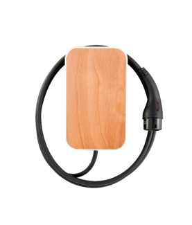 VOOL EV Charger | V22TWGGPL | 22 kW | 4G, Wi-Fi (IEEE 802.11 b/g/n), Ethernet 10/100 | 6.5 m | Wood Grain Light