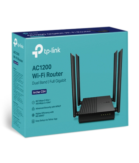 AC1200 Wireless MU-MIMO Wi-Fi Router | Archer C64 | 802.11ac | 867+400 Mbit/s | Ethernet LAN (RJ-45) ports 4 | Mesh Support No 