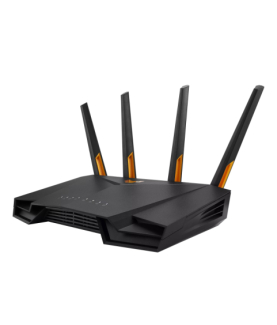 ASUS TUF-AX3000 V2 Dual Band WiFi 6 Gaming Router | Dual Band WiFi 6 Gaming Router | TUF-AX3000 V2 | 802.11ax | 2402+574 Mbit/s