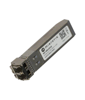 MikroTik SFP28 Module | XS+85LC01D | Dual LC UPC | 10000/25000 Mbit/s | Maximum transfer distance 100 m