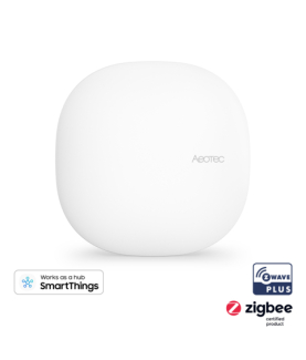 Aeotec Smart Home Hub - Works as a SmartThings Hub, EU, Z-Wave, Zigbee 3.0, WiFi | AEOTEC | Smart Home Hub | GP-AEOHUBV3EU | Z-