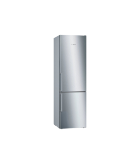 Bosch | Refrigerator | KGE398IBP Series 6 | Energy efficiency class B | Free standing | Combi | Height 201 cm | Fridge net capa