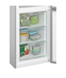 Candy | Refrigerator | CCE3T618ES | Energy efficiency class E | Free standing | Combi | Height 185 cm | No Frost system | Fridg