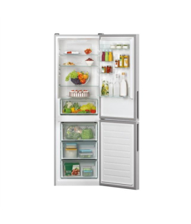 Candy | Refrigerator | CCE3T618ES | Energy efficiency class E | Free standing | Combi | Height 185 cm | No Frost system | Fridg