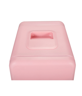 Adler | Mini Refrigerator | AD 8084 | Free standing | Larder | Height 27 cm | Fridge net capacity 4 L | Pink