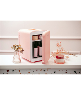 Adler | Mini Refrigerator | AD 8084 | Free standing | Larder | Height 27 cm | Fridge net capacity 4 L | Pink