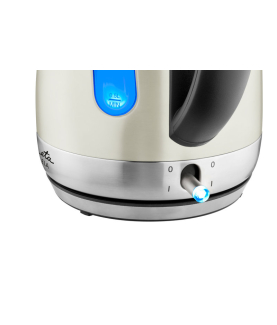 ETA | Kettle | ELA ETA859890070 | Standard | 2100 W | 1.7 L | Stainless steel | 360 rotational base | Cream