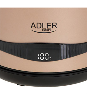 Adler | Kettle | AD 1295 | Electric | 2200 W | 1.7 L | Stainless steel | 360 rotational base | Golden