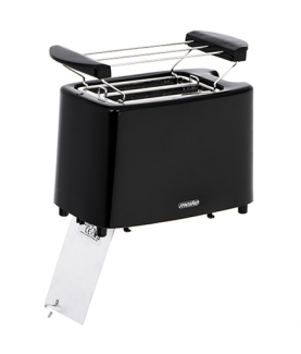 Mesko | Toaster | MS 3220 | Power 750 W | Number of slots 2 | Housing material Plastic | Black