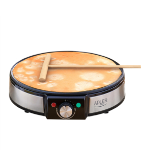 Adler | Crepe Maker | AD 3058 | 1600 W | Number of pastry 1 | Crepe | Stainless Steel/Black