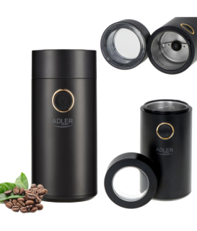 Adler | Coffee Mill | AD 4446bg | 150 W | Coffee beans capacity 75 g | Black