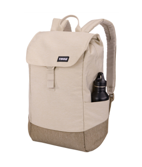 Thule | Lithos | Backpack 16L | Fits up to size 16 " | Laptop backpack | Pelican Gray/Faded Khaki