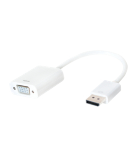 Logilink | Logilink CV0059B, Display Port 1.2 to VGA Active Adapter with 15cm cable : | White | DisplayPort | VGA