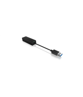 Raidsonic | USB 3.0 (A-Type) to Gigabit Ethernet Adapter | IB-AC501a