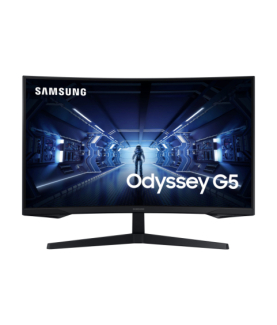 Samsung | Gaming Monitor | Odyssey G5 G51C | 27 " | VA | 16:9 | 165 Hz | 1 ms | 2560 x 1440 pixels | 300 cd/m | HDMI ports quan