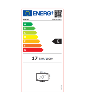 Xiaomi | Monitor | A24i | 23.8 " | IPS | FHD | 16:9 | 100 Hz | 6 ms | 1920 x 1080 pixels | 250 cd/m | HDMI ports quantity 1 | B