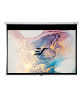 Elite Screens | Manual Series | M100XWH | Diagonal 100 " | 16:9 | Viewable screen width (W) 221 cm | White