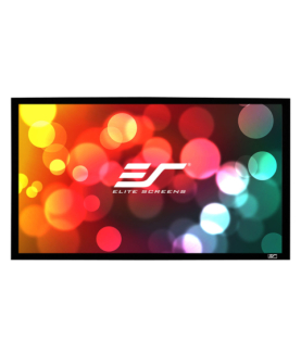 Elite Screens | SableFrame Series | ER100WH1 | Diagonal 100 " | 16:9 | Viewable screen width (W) 221 cm | Black