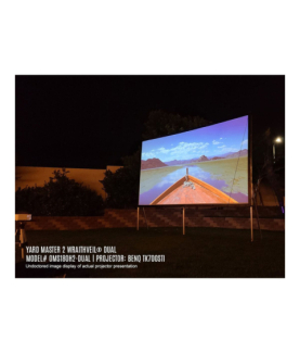 Elite Screens | Yard Master 2 Mobile Outdoor screen CineWhite | OMS100H2 | Diagonal 100 " | 16:9 | Viewable screen width (W) 22