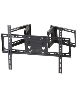 Gembird | Full-motion wall mount | Fixed | 37-80 " | Maximum weight (capacity) 60 kg | Black