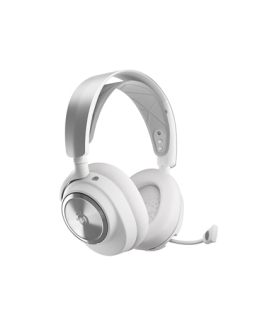 SteelSeries | Gaming Headset | Arctis Nova Pro | Bluetooth | Over-Ear | Noise canceling | Wireless | White