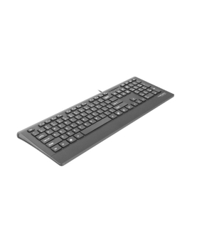 Natec Keyboard, Barracuda, US Layout, Slim | Natec | Keyboard | Barracuda | Standard | Wired | US | Black | 529 g