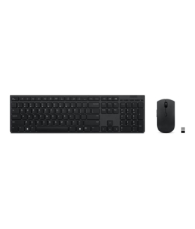 Lenovo | Professional Wireless Rechargeable Combo Keyboard and Mouse | Keyboard and Mouse Set | Wireless | Mouse included | US 