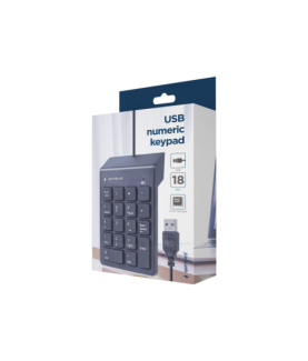 Gembird | USB Numeric keypad | KPD-U-03 | Numeric keypad | Wired | N/A | Black